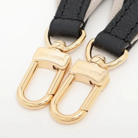 Louis Vuitton Monogram Diane Cotton Nylon Shoulder Strap Black - Picture 2 of 5